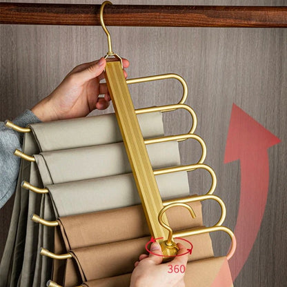 Mistral – Cintre à Pantalons en Aluminium Gain de Place