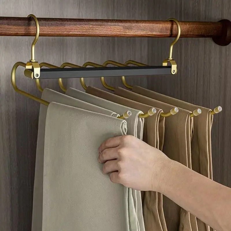 Mistral – Cintre à Pantalons en Aluminium Gain de Place