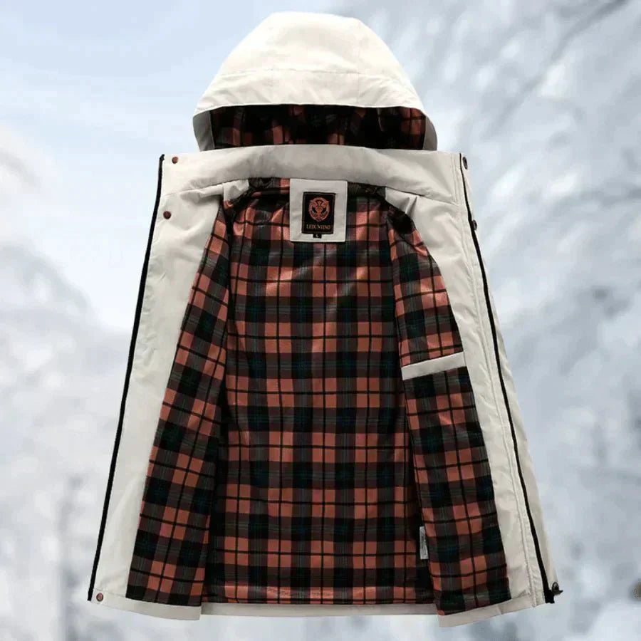 Veste cole de plein air imperméable et coupe-vent confortable - pour hommes - Aurelles