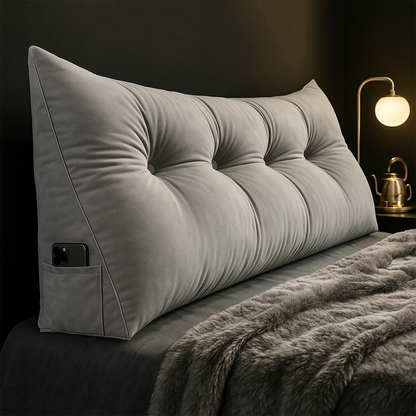 Lunara – Housse Supplémentaire pour Coussin de Lecture Wedge de Luxe