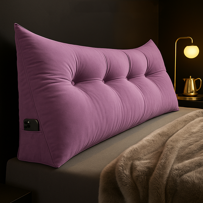 Lunara – Housse Supplémentaire pour Coussin de Lecture Wedge de Luxe