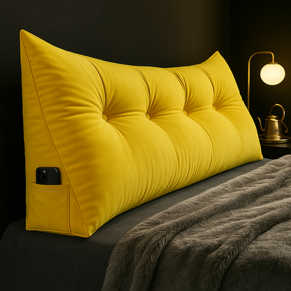 Lunara – Housse Supplémentaire pour Coussin de Lecture Wedge de Luxe