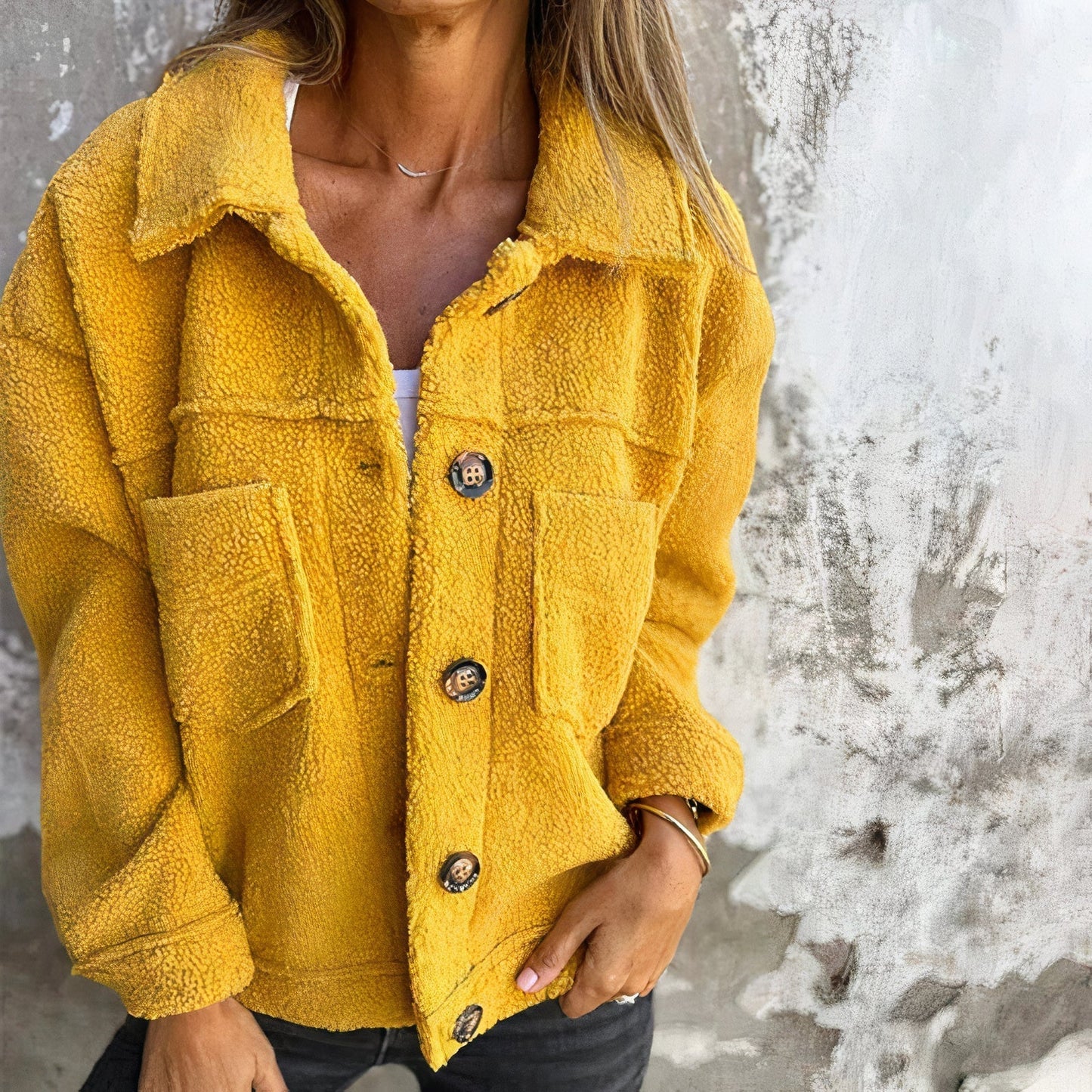 Veste en polaire confortable douce et confortable pour femmes - Aurelles