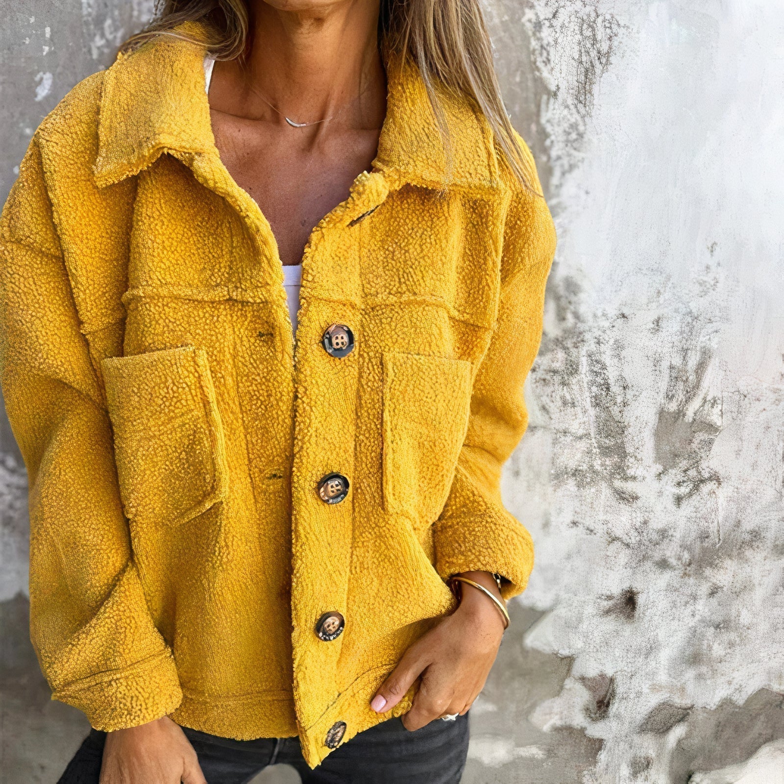 Veste en polaire confortable douce et confortable pour femmes - Aurelles
