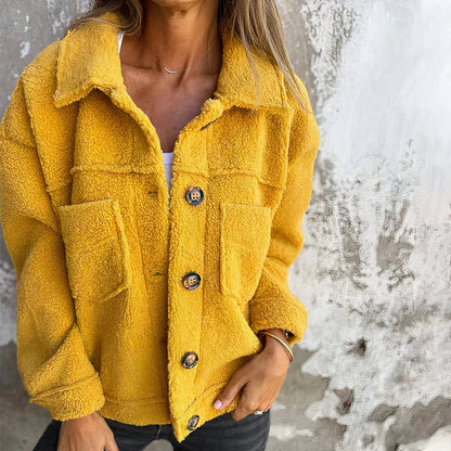 Veste en polaire confortable douce et confortable pour femmes - Aurelles