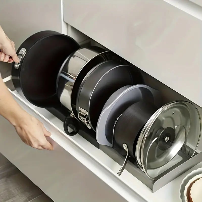 Orvane – Organisateur de Batterie de Cuisine Réglable et Élégant