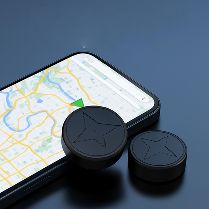 Traceur GPS Magnétique Compact Étanche pour Voiture Moto et Suivi de Véhicule en Temps Réel