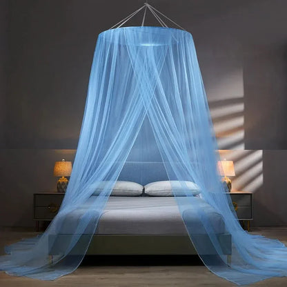 Hanging Foldable Canopy Bed Mosquito Net for Single Double Bed and Camping