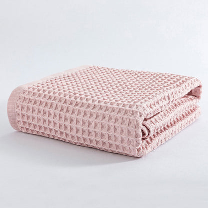 Serviette de Bain en Coton Gaufré à Séchage Rapide de Style Spa Japonais