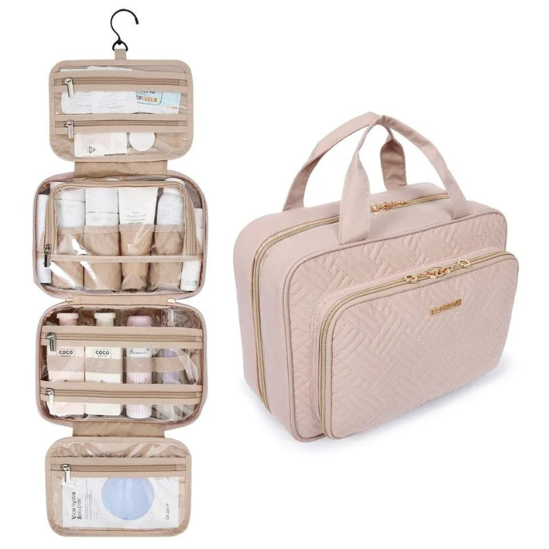 VoyageLuxe – Trousse de Toilette Spacieuse pour Femme