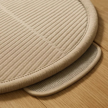 Tapis de Protection pour Fauteuil de Bureau en Velours Ras Antidérapant pour Parquet Stratifié et Carrelage