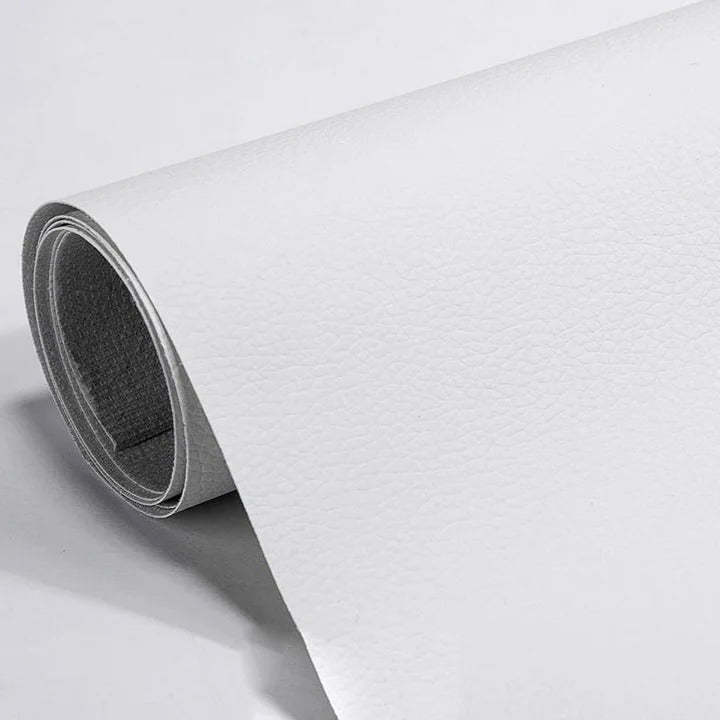 Rouleau de Cuir Adhésif Découpable pour Réparation de Canapé Sièges Auto et Maroquinerie en PU Imperméable