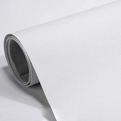 Rouleau de Cuir Adhésif Découpable pour Réparation de Canapé Sièges Auto et Maroquinerie en PU Imperméable