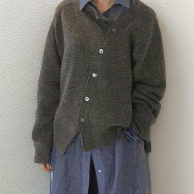Cardigan doux en laine de cachemire pour femmes - Aurelles