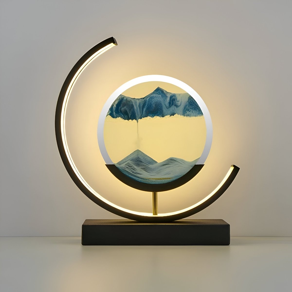 Solène – Lampe à Sable LED Apaisante avec Télécommande et Intensité Réglable