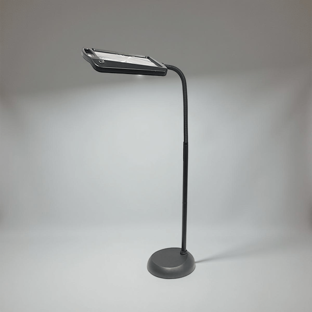 Lumivue – Lampe Sur Pied Ajustable Avec Lentille Loupe 3X Et Éclairage LED