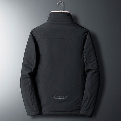 Veste coupe-vent avec doublure douce pour hommes - Aurelles