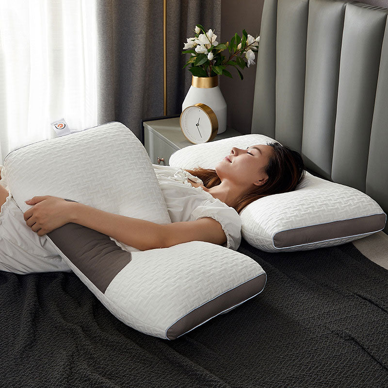 Somnia – Oreiller Hybrid Ergonomique et Confortable Pour Dormeurs Sur Le Dos et Sur Le Côté