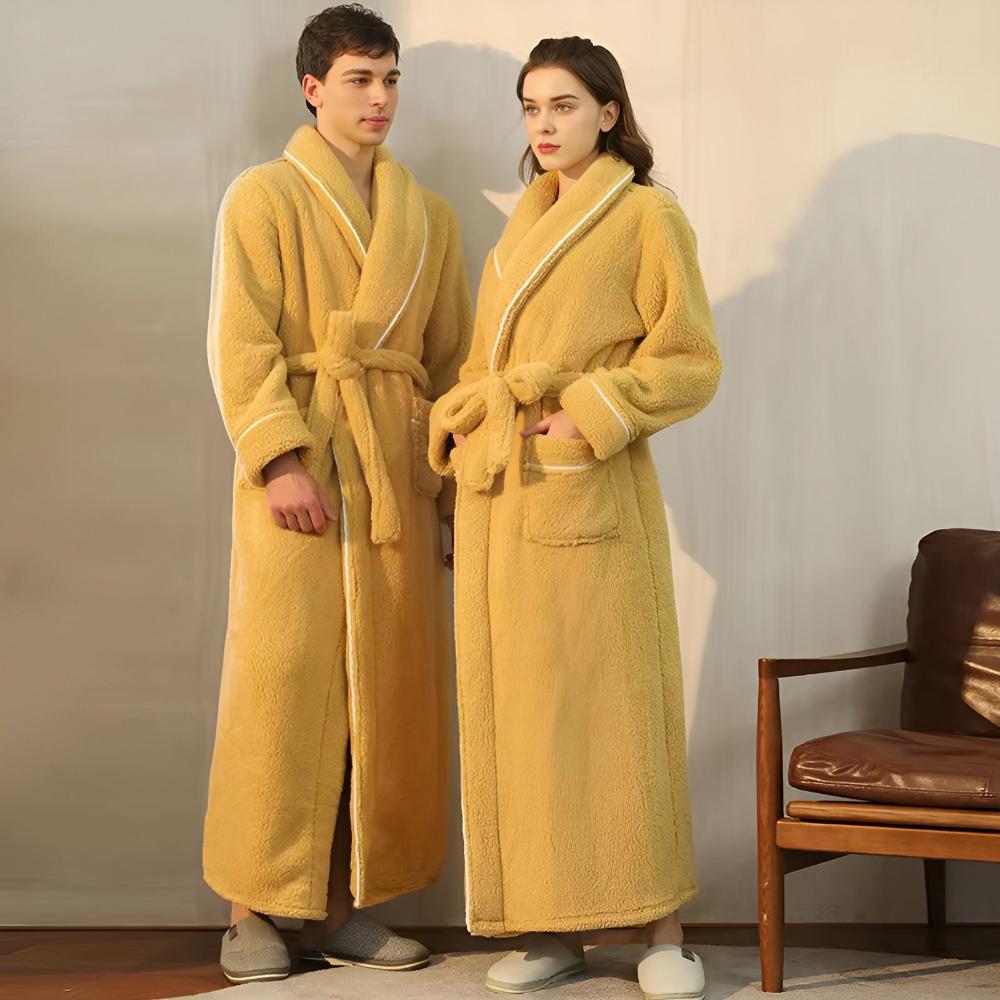 Lunara – Soft and Unisex Flannel Bathrobe