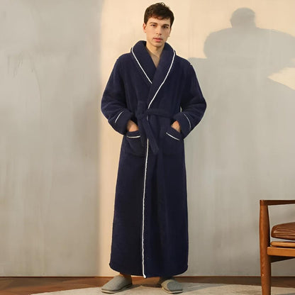 Lunara – Soft and Unisex Flannel Bathrobe