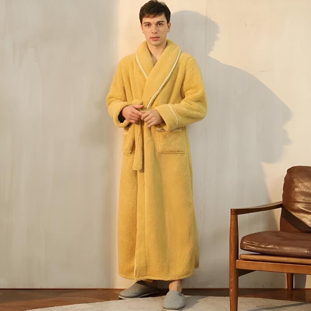 Lunara – Soft and Unisex Flannel Bathrobe