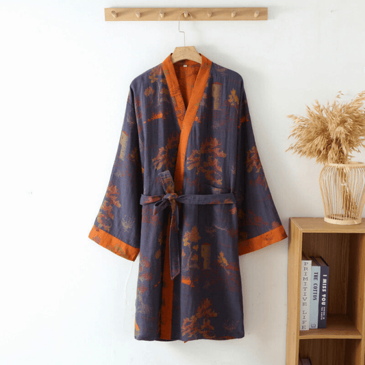 Lunara – Peignoir en Flanelle Doux et Unisexe
