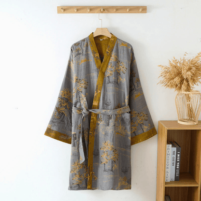Lunara – Peignoir en Flanelle Doux et Unisexe
