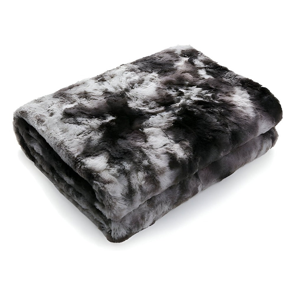 Lunara – Plaid en Polaire Double Face Ultra-Doux pour Chambre et Salon