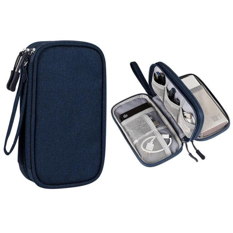 VoltGuard – Pochette de Voyage Organisatrice pour Câbles et Accessoires Électroniques