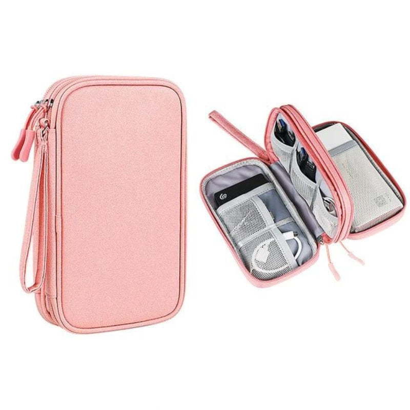 VoltGuard – Pochette de Voyage Organisatrice pour Câbles et Accessoires Électroniques