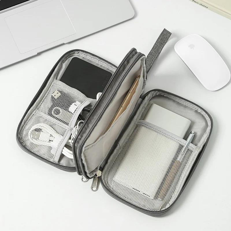 VoltGuard – Pochette de Voyage Organisatrice pour Câbles et Accessoires Électroniques