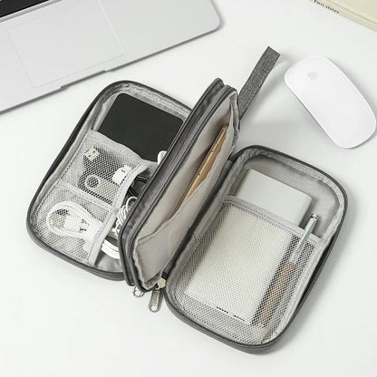 VoltGuard – Pochette de Voyage Organisatrice pour Câbles et Accessoires Électroniques