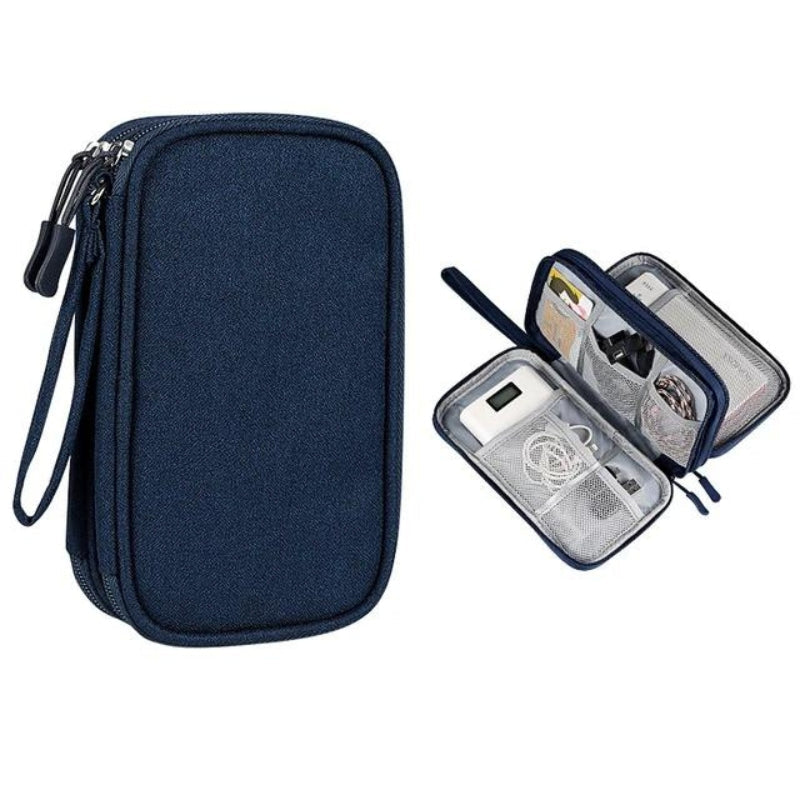 VoltGuard – Pochette de Voyage Organisatrice pour Câbles et Accessoires Électroniques