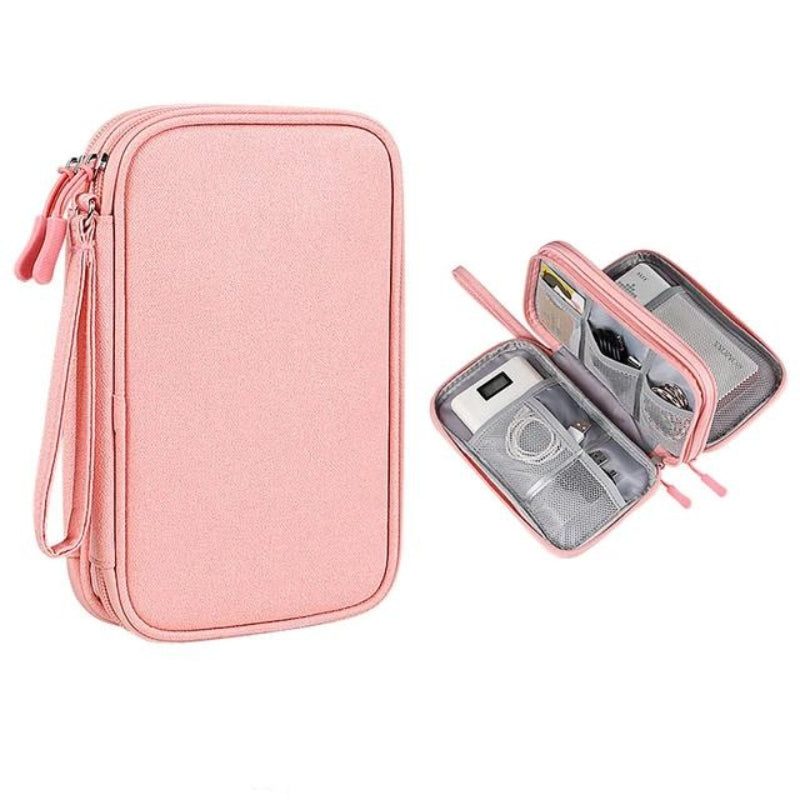 VoltGuard – Pochette de Voyage Organisatrice pour Câbles et Accessoires Électroniques