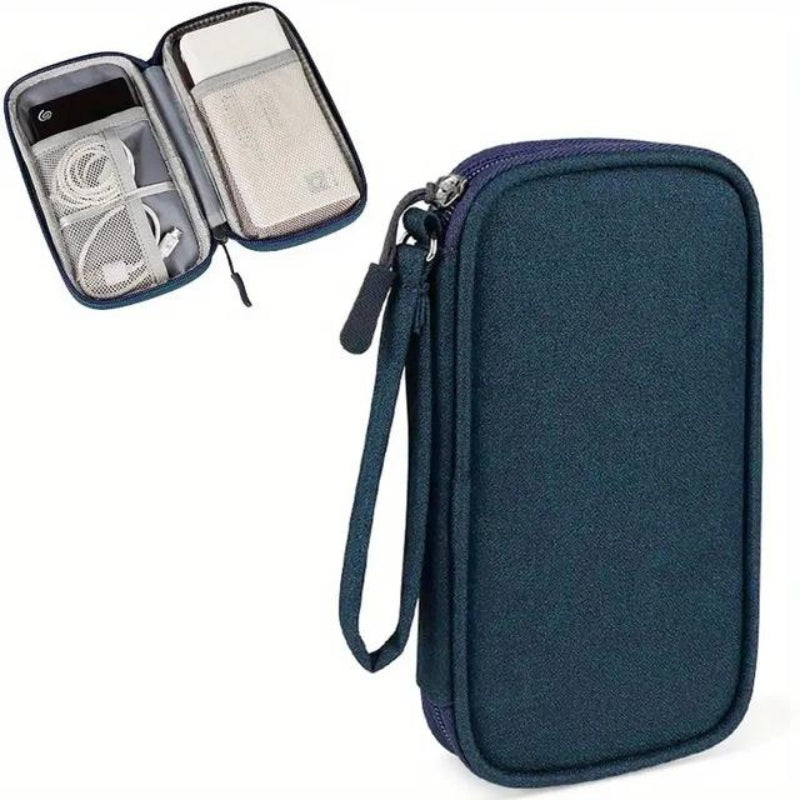 VoltGuard – Pochette de Voyage Organisatrice pour Câbles et Accessoires Électroniques