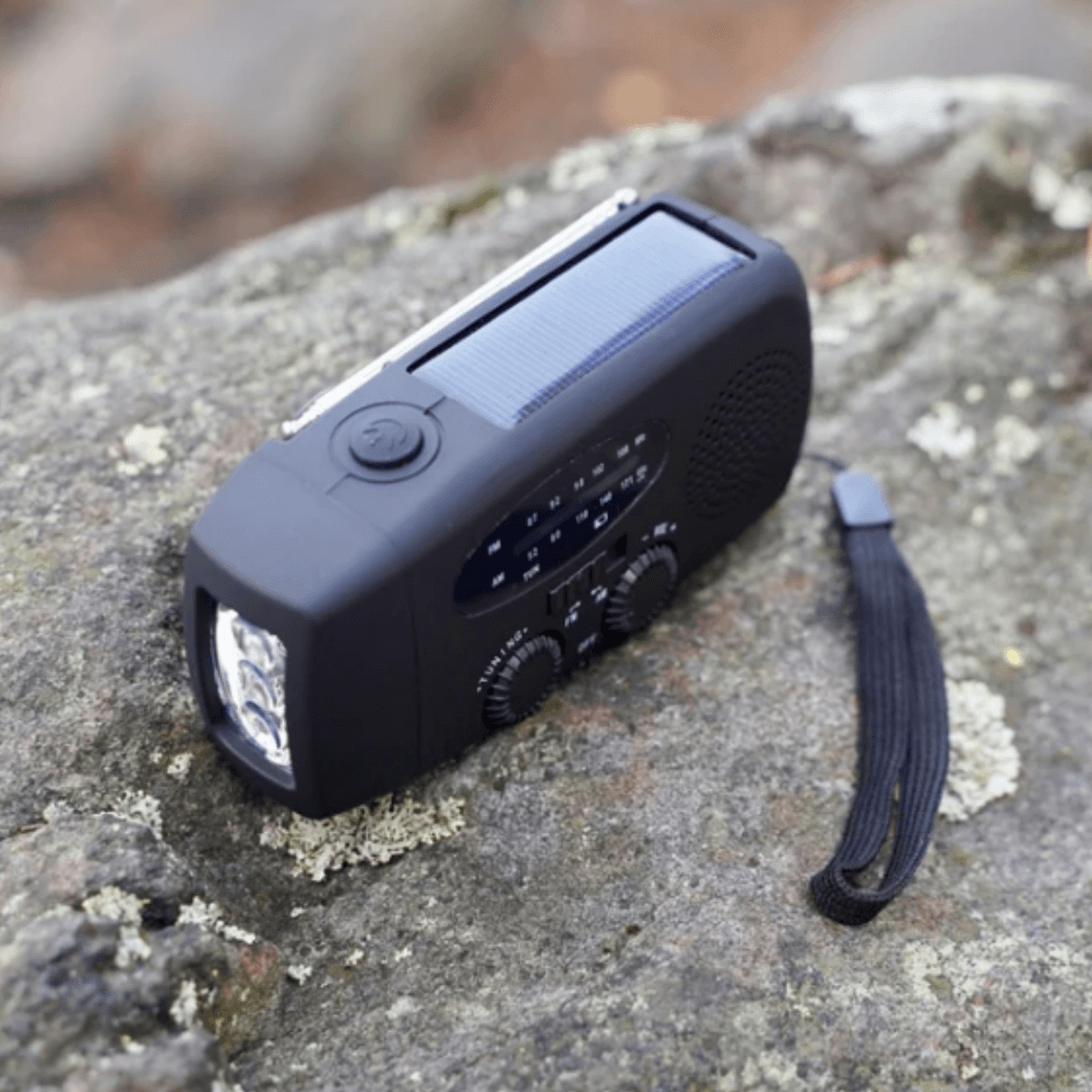 Lunara – Radio d’Urgence Portable Multifonctionnelle et Compacte