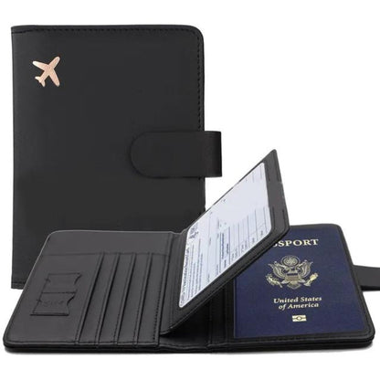 TravelGuard – Étui Passeport et Portefeuille de Voyage