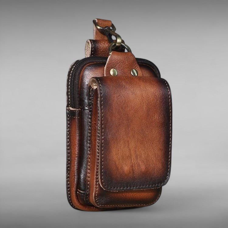Velora – Sac Ceinture en Cuir Premium pour Homme Élégant et Fonctionnel