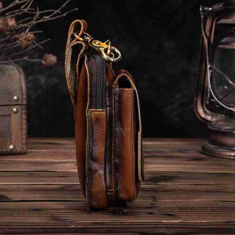 Velora – Sac Ceinture en Cuir Premium pour Homme Élégant et Fonctionnel