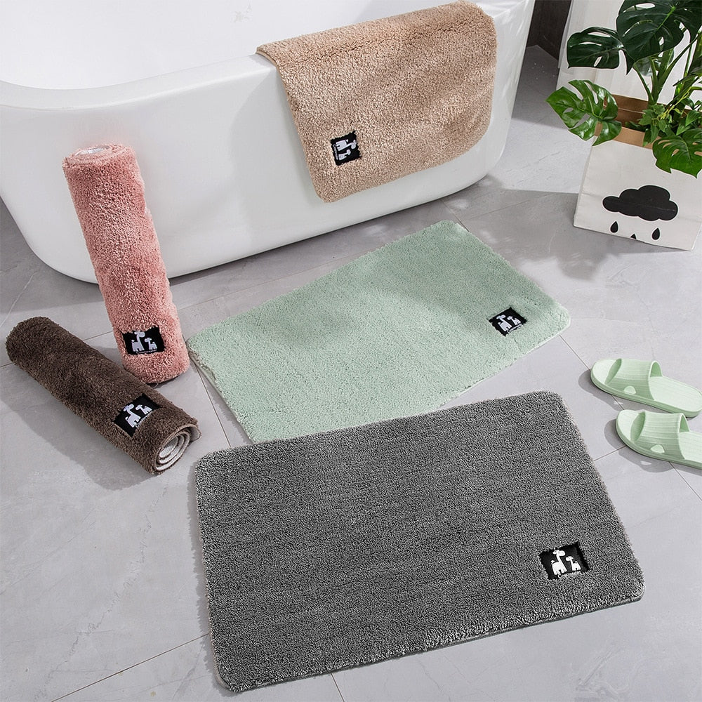 Terra – Tapis de Bain Doux et Antidérapant Giraffe