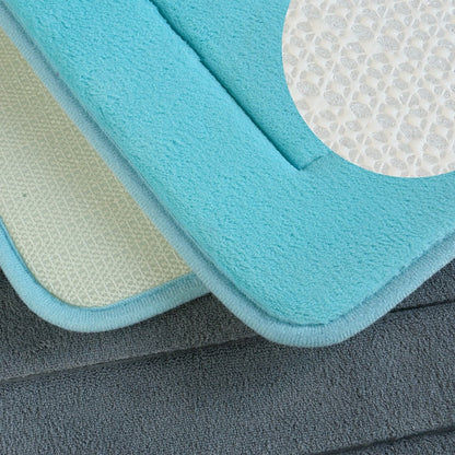 Terrana – Tapis de Bain Rectangulaire Antidérapant et Ultra Doux