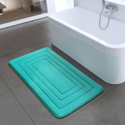 Terrana – Tapis de Bain Rectangulaire Antidérapant et Ultra Doux