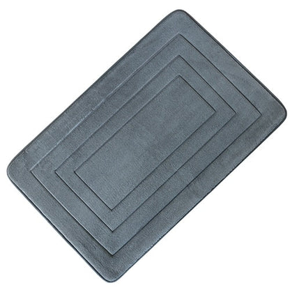 Terrana – Tapis de Bain Rectangulaire Antidérapant et Ultra Doux