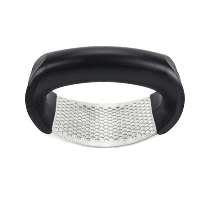 Stainless Steel Rocker Garlic Press, Ergonomic Manual Rolling, for Quickly Mincing Garlic in the Kitchen