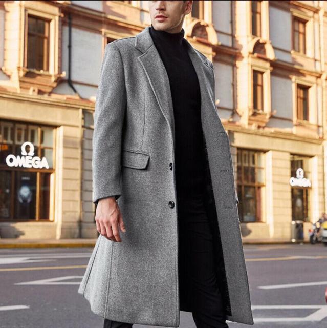 Manteau Extra Long Pour Hommes - Aurelles