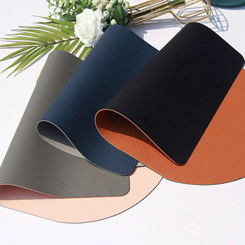 Lumera – Sets de Table et Sous-Verres Bicolores Élégants