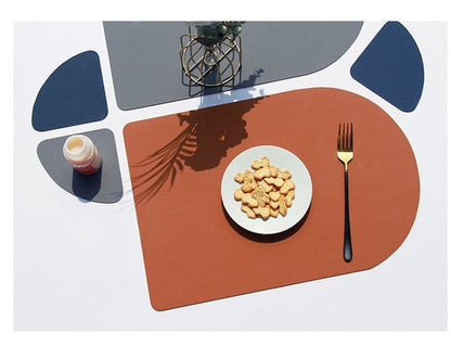 Lumera – Sets de Table et Sous-Verres Bicolores Élégants