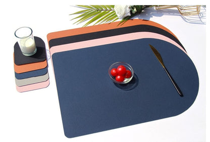 Lumera – Sets de Table et Sous-Verres Bicolores Élégants