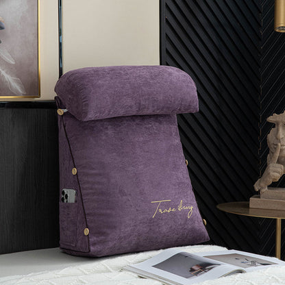 Lunara – Coussin de Lecture avec Dossier Ergonomique et Franges de Luxe