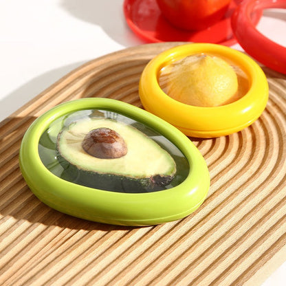 Couvre-Aliments Réutilisables pour Frigo, Couvercles Hermétiques en Silicone pour Fruits et Légumes Coupés, sans BPA, Lavables